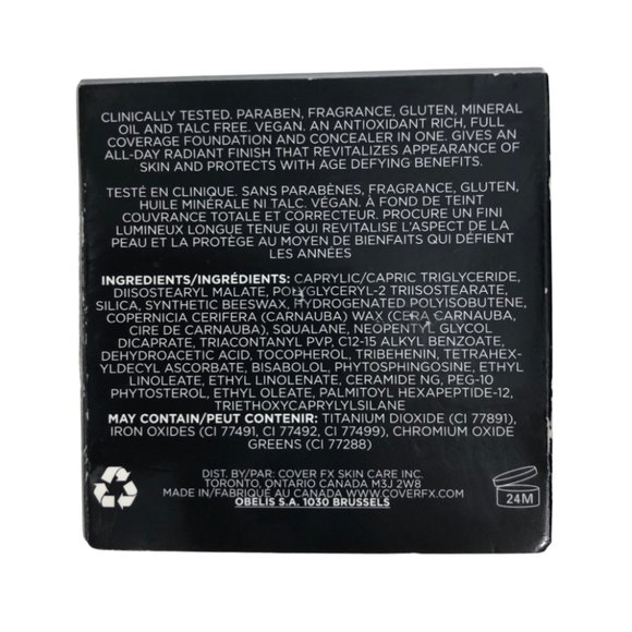Cover FX Total Cover Cream Foundation .35 oz P100 (now D2) New - Picture 4 of 4